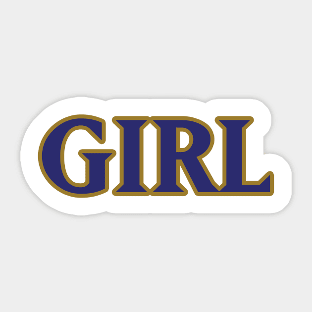 Baltimore GIRL!!! Sticker by OffesniveLine